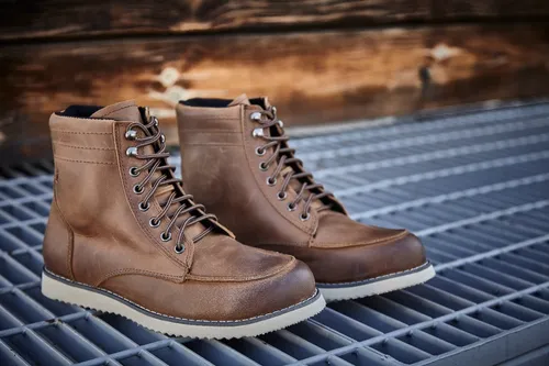 Auckland cada subterráneo Botas Biker Piel Para Hombre Moto Sport Protección Accesorio