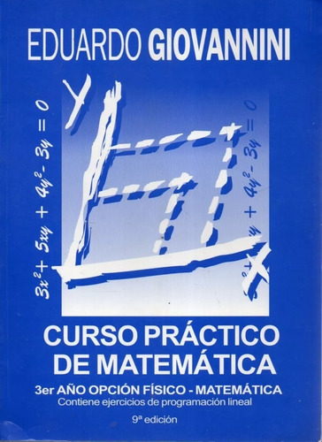 Curso Practico De Matelaticas Eduardo Giovannini