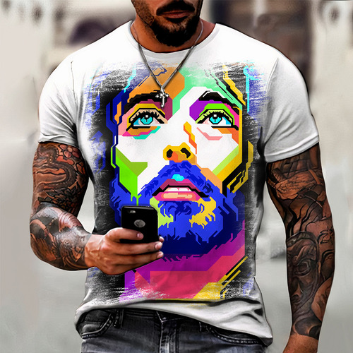 Camisa Camiseta Jesus Cristo Salvador Deus Pop Arte