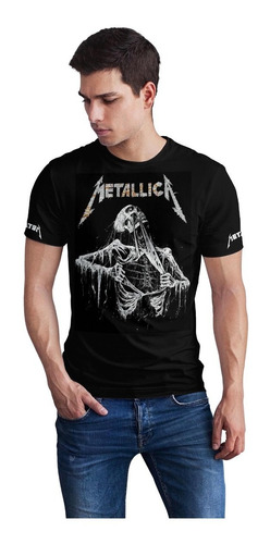 Polera Metalera Metallica D1