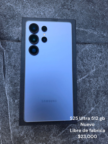 Samsung Galaxy S25 Ultra 5g Dual Sim 512 Gb Azul Acero