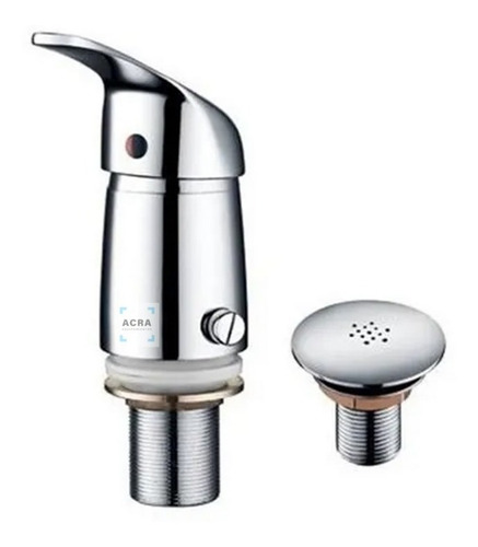 Monocomando Bidet Con Transferencia Doble Altura 35mm Acra