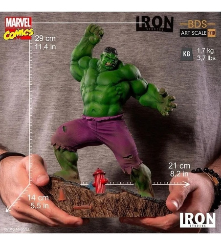 Iron Studios - Marvel Avengers Age Of Ultron - Hulk 1:10 Fine Art