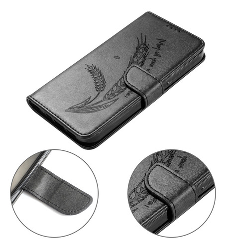 Funda De Piel Tipo Libro Para Oppo A12/ A5s/a12s Con Función Atril Magnética