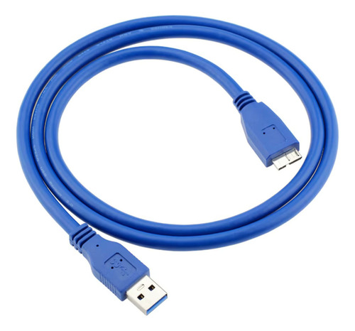 Cabo Usb 3.0 Para Case Hd Externo 1 Metro Kit C/ 2 Un