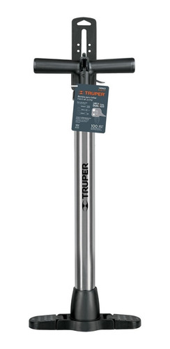 Bomba Manual Inflar De 23' Uso Rudo Truper 14863 Color Gris