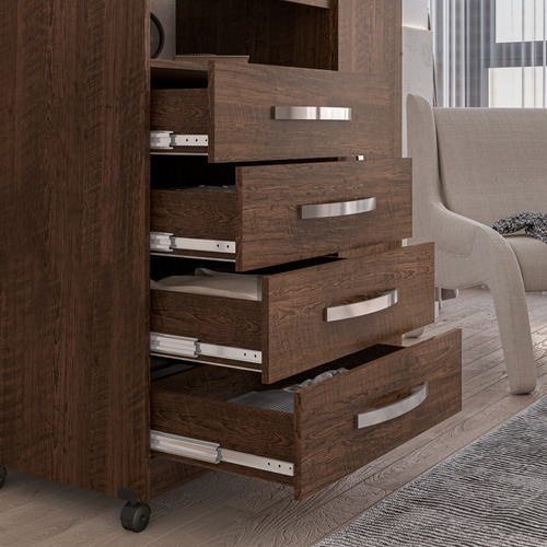 Cômoda Para Quarto Kid&co Espaçosa 4 Gavetas E Com Sapateira