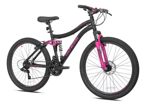 Bicicleta Kent Genesis 26  Maeve Mujer De Montaña Negro/rosa