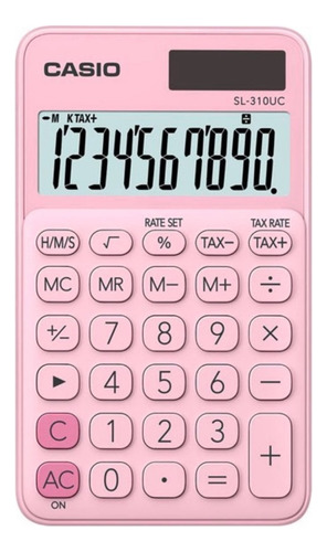 Calculadora Casio Sl-310uc Linea Mi Estilo Color Rosa