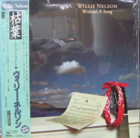 Vinilo Willie Nelson Without A Song Edición Japonesa + Obi
