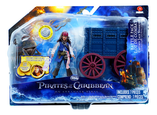 Pirates Caribbean On Stranger Tides Battle Pack Jack Sparrow