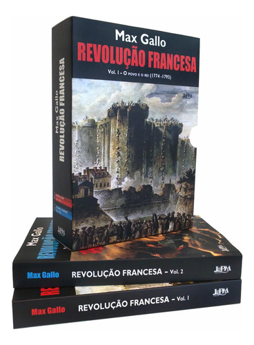 Caixa especial Revolução Francesa, de Gallo, Max. Caixa Especial Editorial Publibooks Livros e Papeis Ltda., capa mole em português, 2010