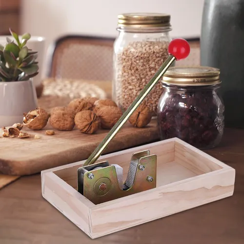 Herramienta Para Abrir Macadamia, Mango Cómodo, Cortador De