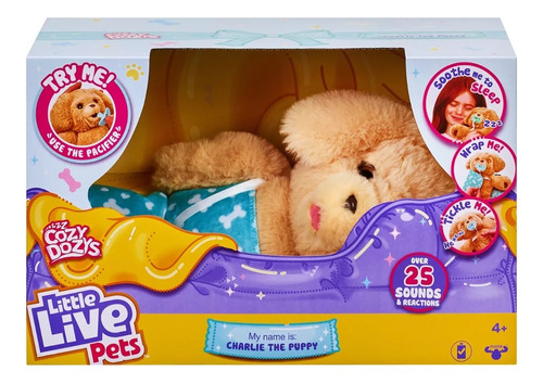 Perro Peluche Interactivo Little Live Pets Charlie The Puppy