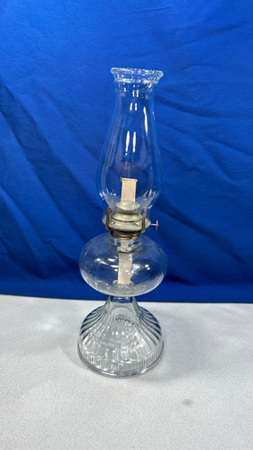 Antigua Lampara A Kerosene Grande Transparente Transparente (Usado)