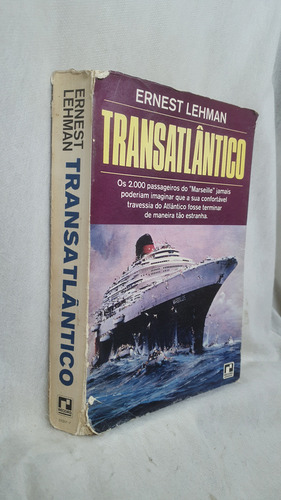 Livro Transatlântico - Ernest Lehman - Editora Record (Usado)