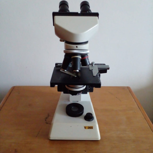 Microscopio Binocular Will Wetzlar, 4 Objetivos.