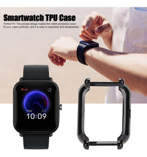 Funda Protectora De Tpu Para Reloj Inteligente Amazfit Pop
