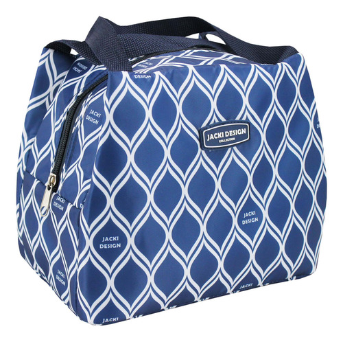 Imagem 2 de 5 de Bolsa Térmica Feminina Jacki Design Tamanho M Cor Azul