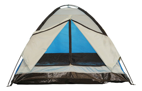 Barraca Camping 2 Pessoas Prova D'água Pu1500 Com Tela Bask