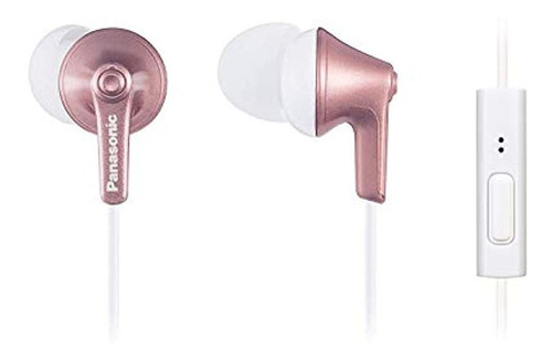 Auriculares Ergonomicos Panasonic Ergofit Con Microfono Y Color Rose gold