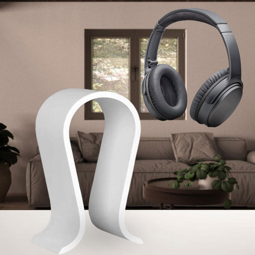 Soporte De Madera Para Auriculares Auriculares Base