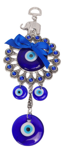 Llavero Colgante Con Forma De Ojo Azul, Lucky Blessing, Meta