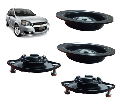 Kit Bases De Amortigudor Sup E Int Gm Chevy 2010 2011 2012