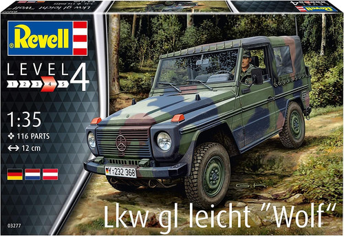 Revell 03277 Mercedes Benz Gl Leicht  Wolf  Militaria 1/35