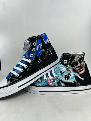 Tenis De Harry Potter. De Tela, Comodos Y Ligeros