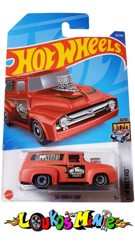 Hot Wheels ´56 Ford F-100 Hw Metro 76/250 Mooneyes