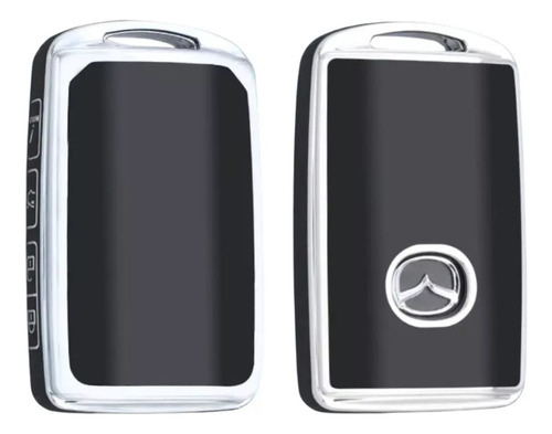 Funda Carcasa Llave Mazda 4 Botones. Mazda 3, Cx3 Cx-30, Mx5