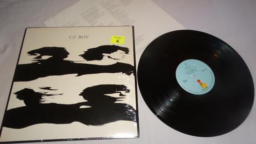 U2 - Boy '1983 (island Records Us) (vinilo:nm - Cover:nm Cel