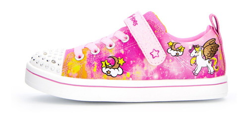 Tenis Luces Para Niña Skechers Sparkle Rayz Unicorn Moondust