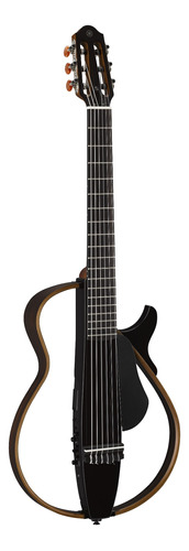 Guitarra criolla clásica Yamaha SLG200N para diestros translucent black