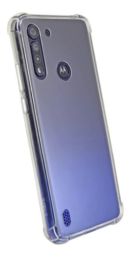 Funda Alto Impacto Transparente Moto G7 G8 Power Lite 