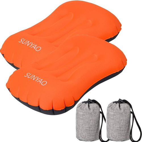 Almohadas Inflables Ultraligeras Sunyao Para Acampar, Compre