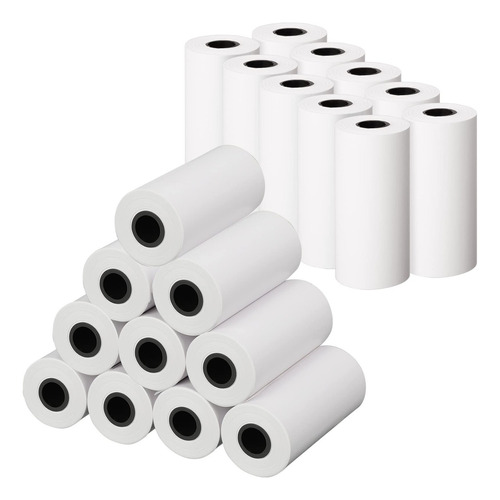 Gersoniel 20 Rollos De Papel De Impresión Instantánea Par.