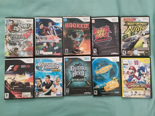 Nintendo Wii Flasheada Con Pack Sport 8 En 1