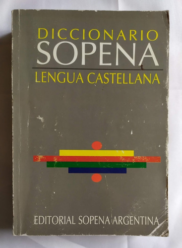 Diccionario Sopena Lengua Castellana