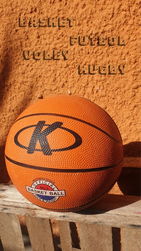 Imagen 4 de 4 de Pelota Basketball Knex N°5 Standard Basket Interior Exterior