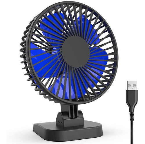 Ventilador Escritorio Usb Pequeño Silencioso Perfecto 3