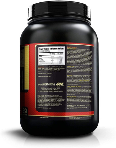 Imagen 4 de 4 de Proteína Gold Standard 100% Whey Protein 2lbs - Vainilla