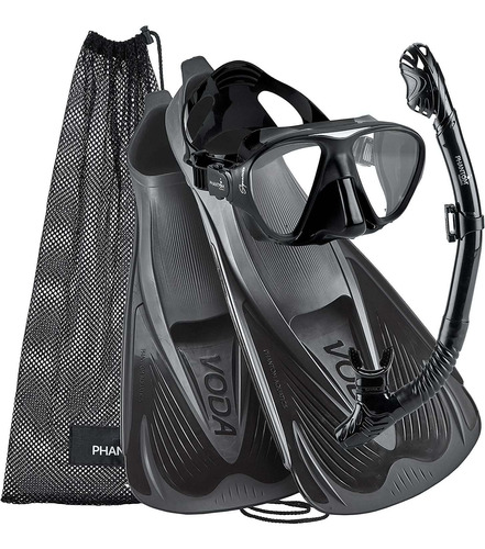 Voda Full Foot Mask Fin Snorkel Set, Made In Italy, 42,...