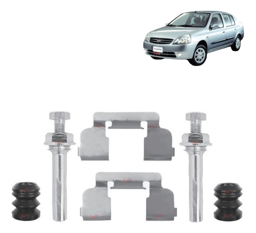 Kit Accesorios Caliper Delantero Nissan Platina 2003-2009