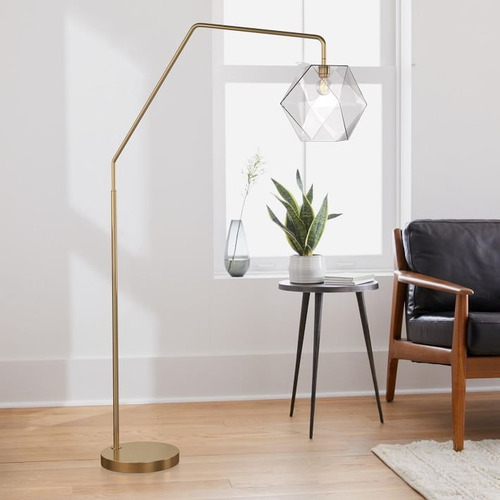 Lámpara Piso West Elm Led Minimalist Industrial Sin Pantalla