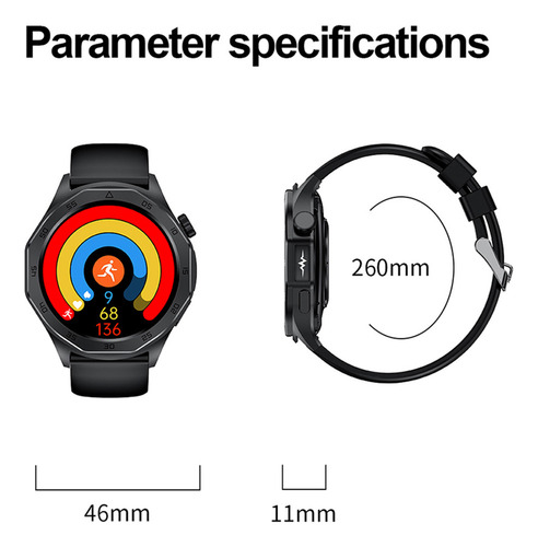 Modos De Reloj Inteligentes Bt5.2 Monitor De Reloj Long S0s