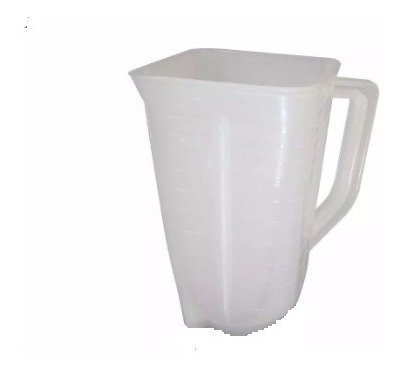  Vaso De Licuadora Plastico Blanco Intenso 