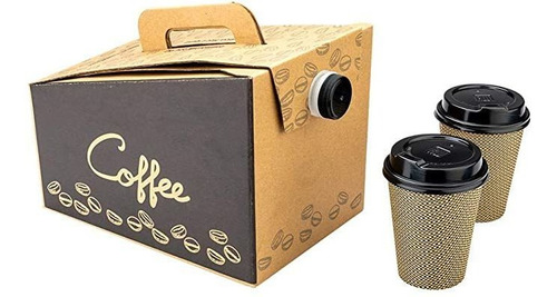 Café Para Llevar Carrier, Desechables De Café Dispensador, C