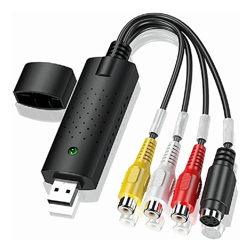 Easycap Tarjeta Capturadora Usb 2.0 Rca S-video Audio Video